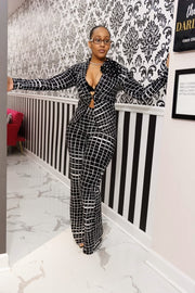 Boss Matrix 2 Piece Suit