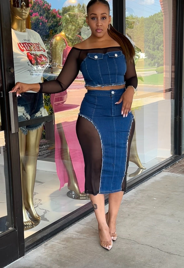 Denim and Grace 2 Piece Set