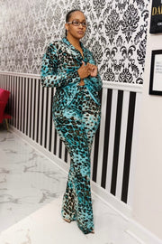 Cheetah Blues Executive Suit
