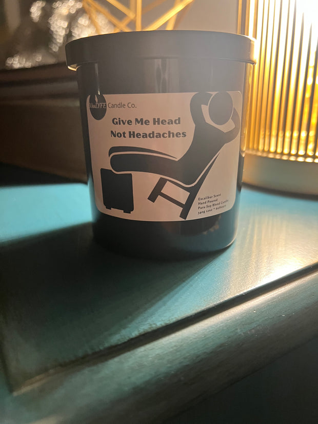 Head Not Headaches Candle
