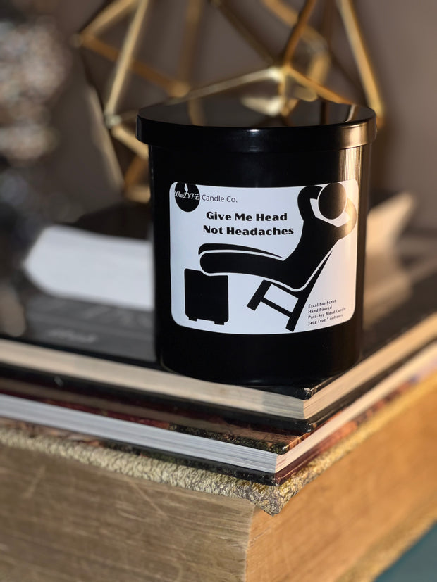 Head Not Headaches Candle