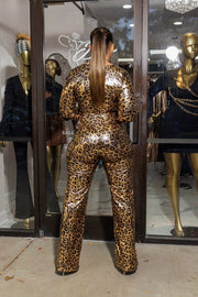 Leopard Luxe Jumpsuit