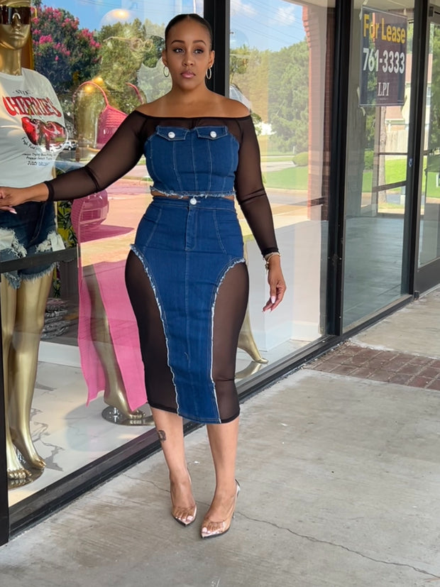 Denim and Grace 2 Piece Set