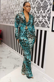 Cheetah Blues Executive Suit