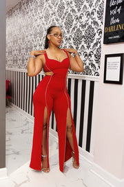 Scarlet Slayer Jumpsuit