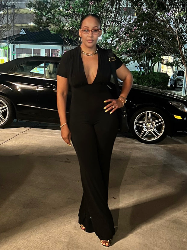 Pure Elegance Jumpsuit (Black)