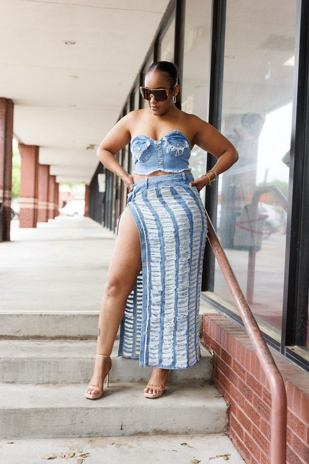 A Hole Notha Level Skirt Set
