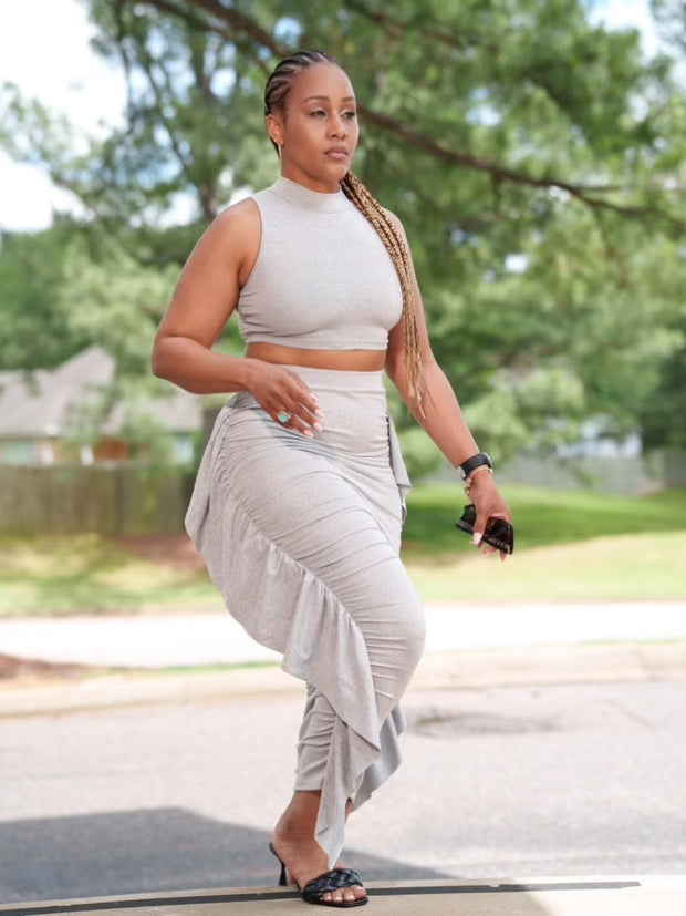Social Butterfly Skirt Set