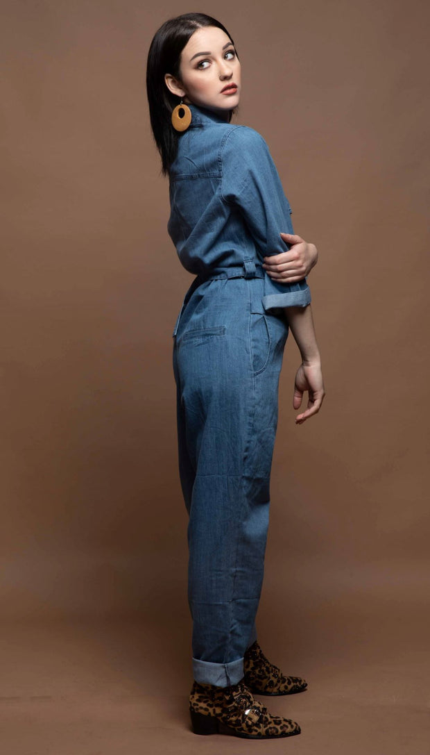 Roxanne Denim Jumpsuit